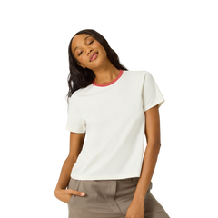 Women's Pima Cotton Crew Neck T-Shirt 3-Pack