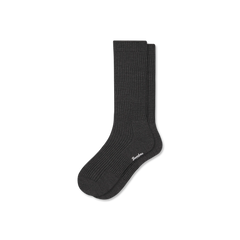 Men's Merino Cashmere Blend Fine Rib Calf Socks