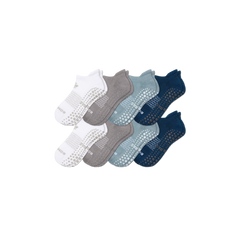 Men's Gripper Ankle Sock 8-Pack