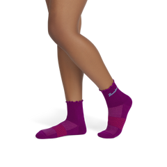 Women’s UltraLite Ruffle Sport Quarter Sock 6-Pack
