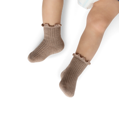 Baby Ruffle Rib Calf Sock 8-Pack (0-6 Months)