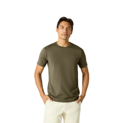 Men's Pima Cotton Slim Crew Neck T-Shirt