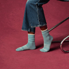 Women's Merino Wool Blend Calf Sock 4-Pack